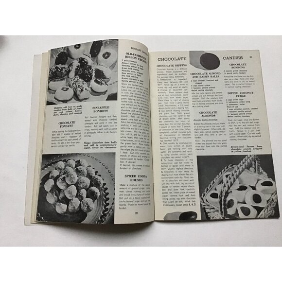 250 Ways to Make Candy Cookbook Culinary Arts Institute 15 Softcover Vintage - Picture 8 of 9